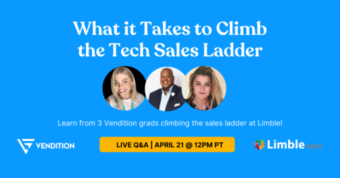 Learn From 3 Vendition Graduates Climbing The Tech Sales Ladder At Limble!