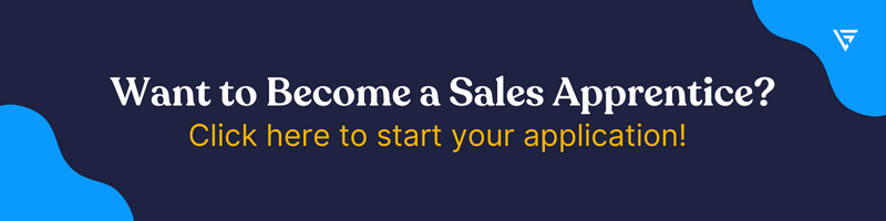 CTA become a sales apprenticeship blog footer