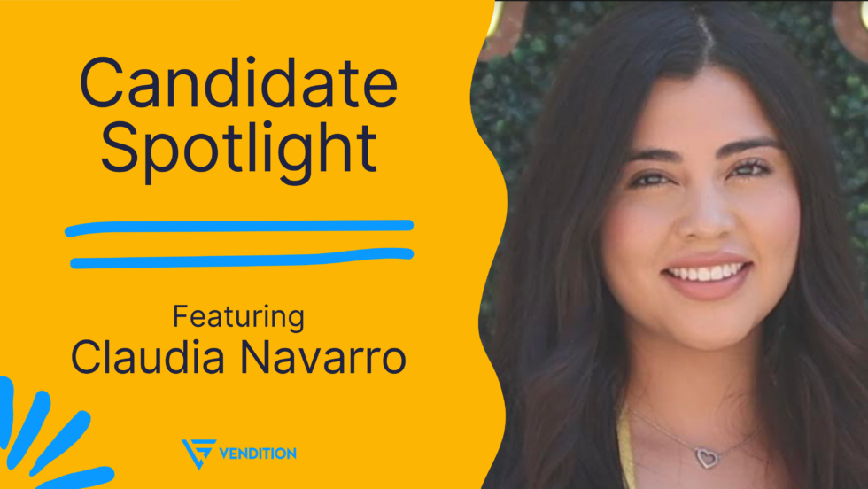 SDR Candidate Spotlight Claudia Navarro