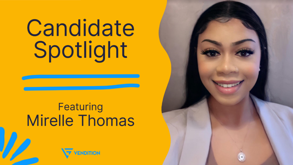 SDR Candidate Spotlight Mirelle Thomas