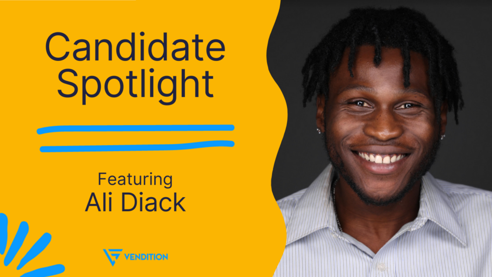 SDR Candidate Spotlight VenditionAli Diack