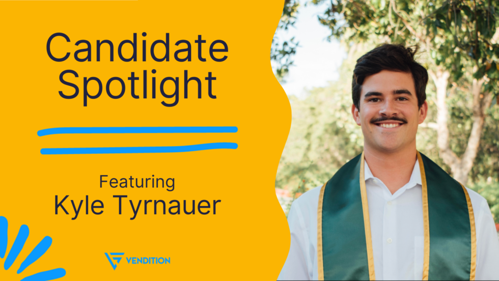 SDR Candidate Spotlight Vendition Kyle Tyrnauer